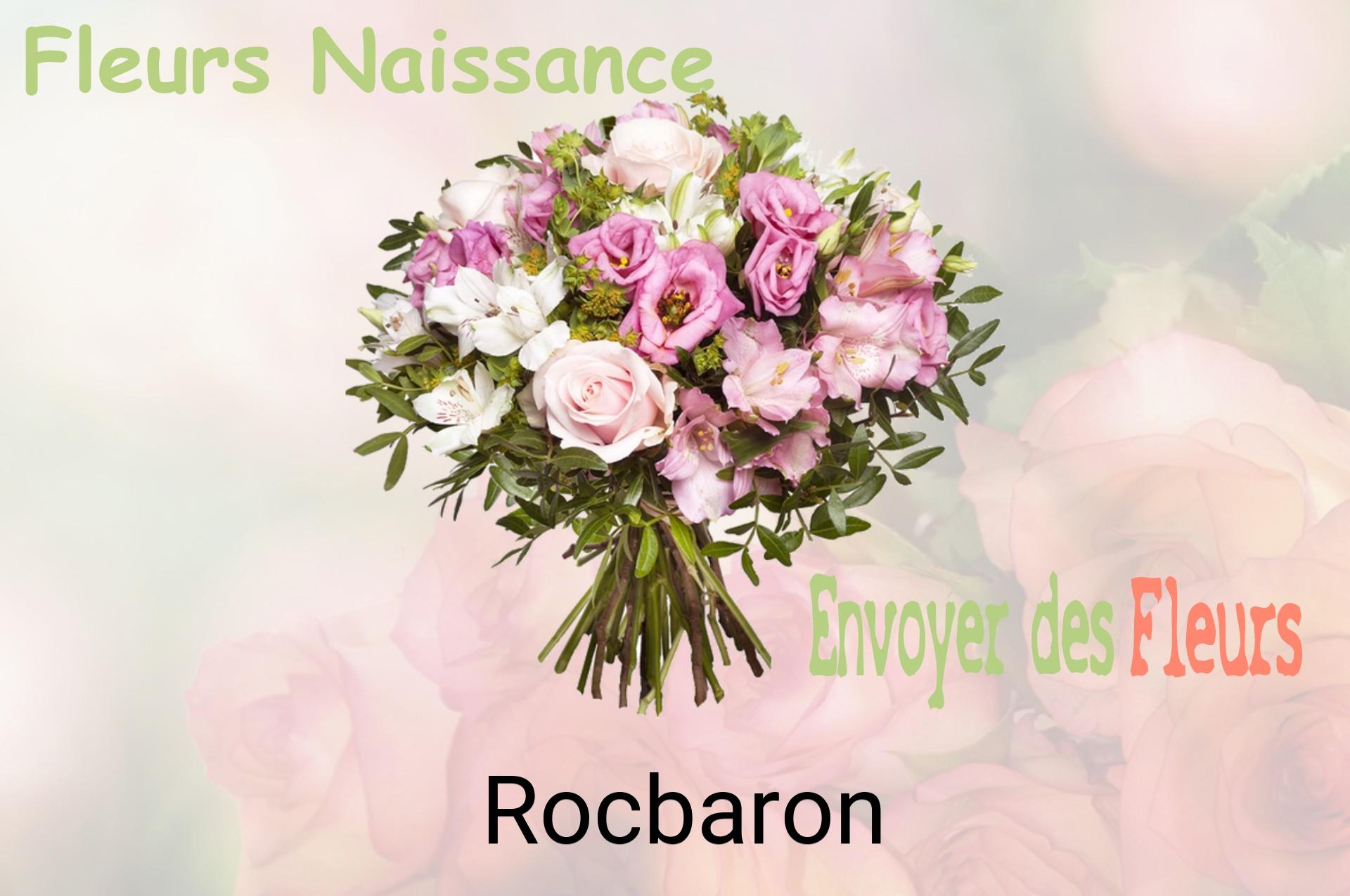 Bouquet de fleurs de naissance livré à Rocbaron