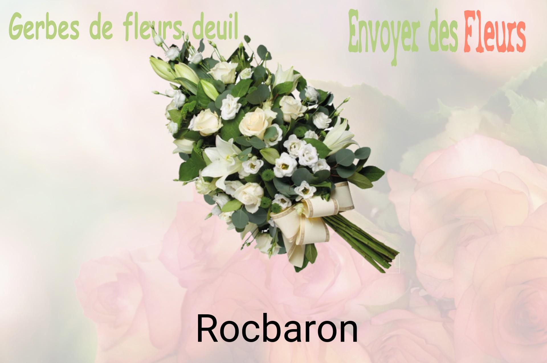 Gerbe de fleurs de deuil livrée à Rocbaron